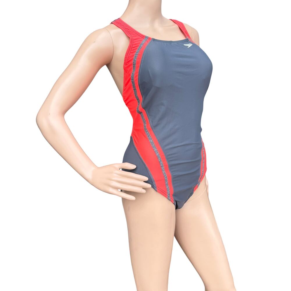 Speedo PowerFLEX Eco One Piece Swimsuit 10 - Picture 2 of 6